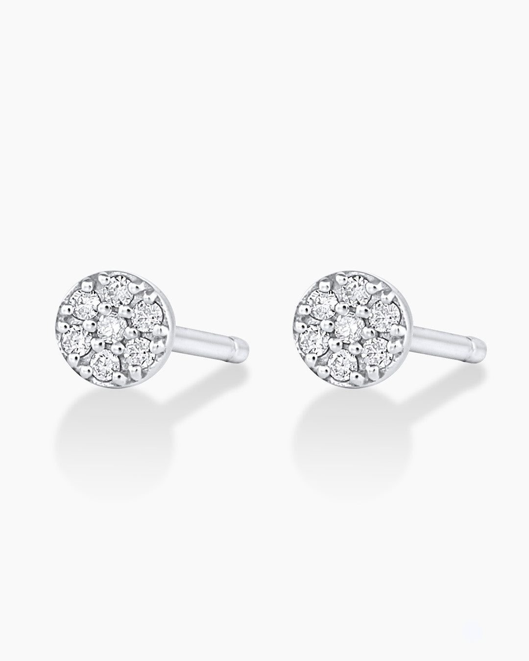 14K Diamond Pavé Studs