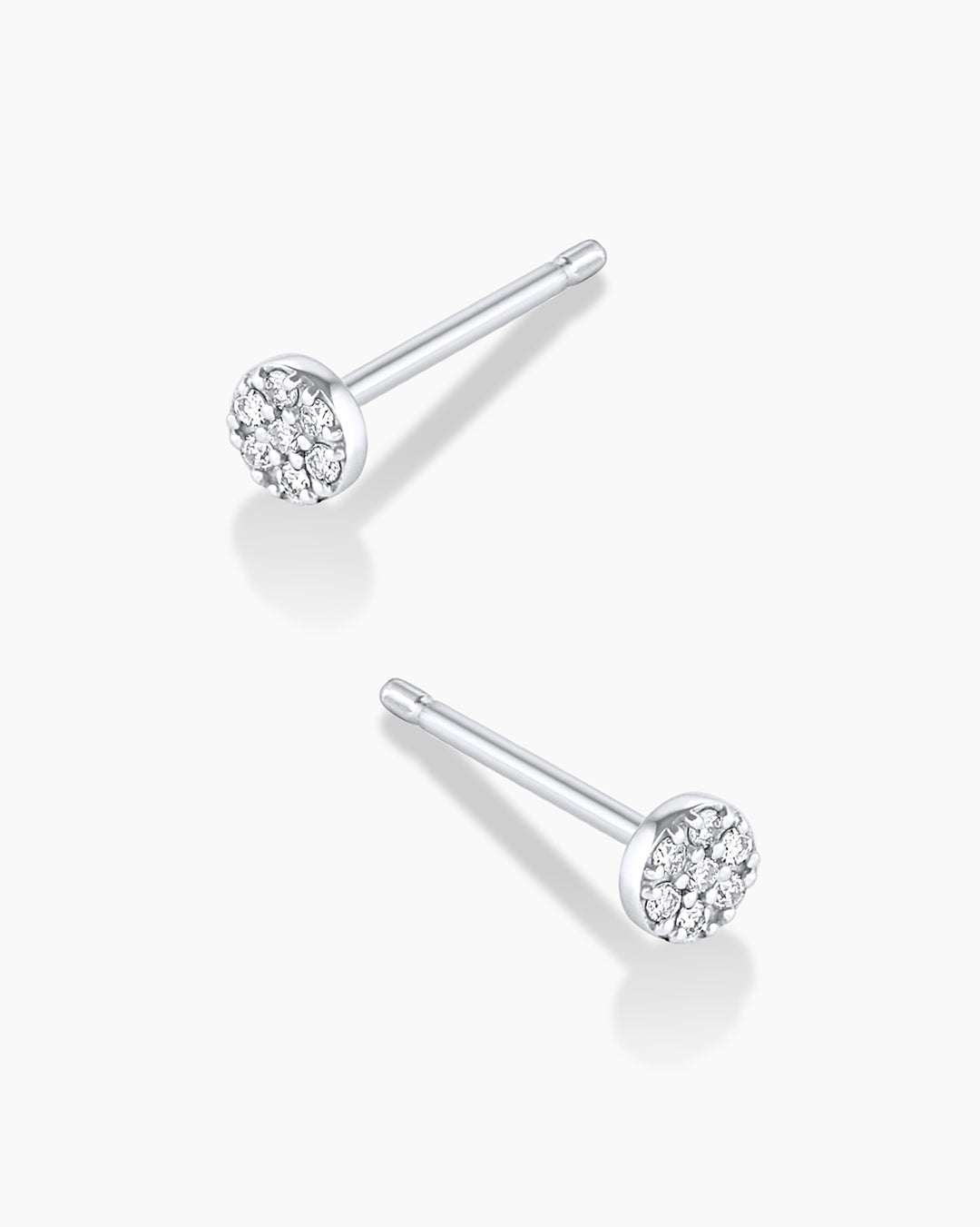 14K Diamond Pavé Studs