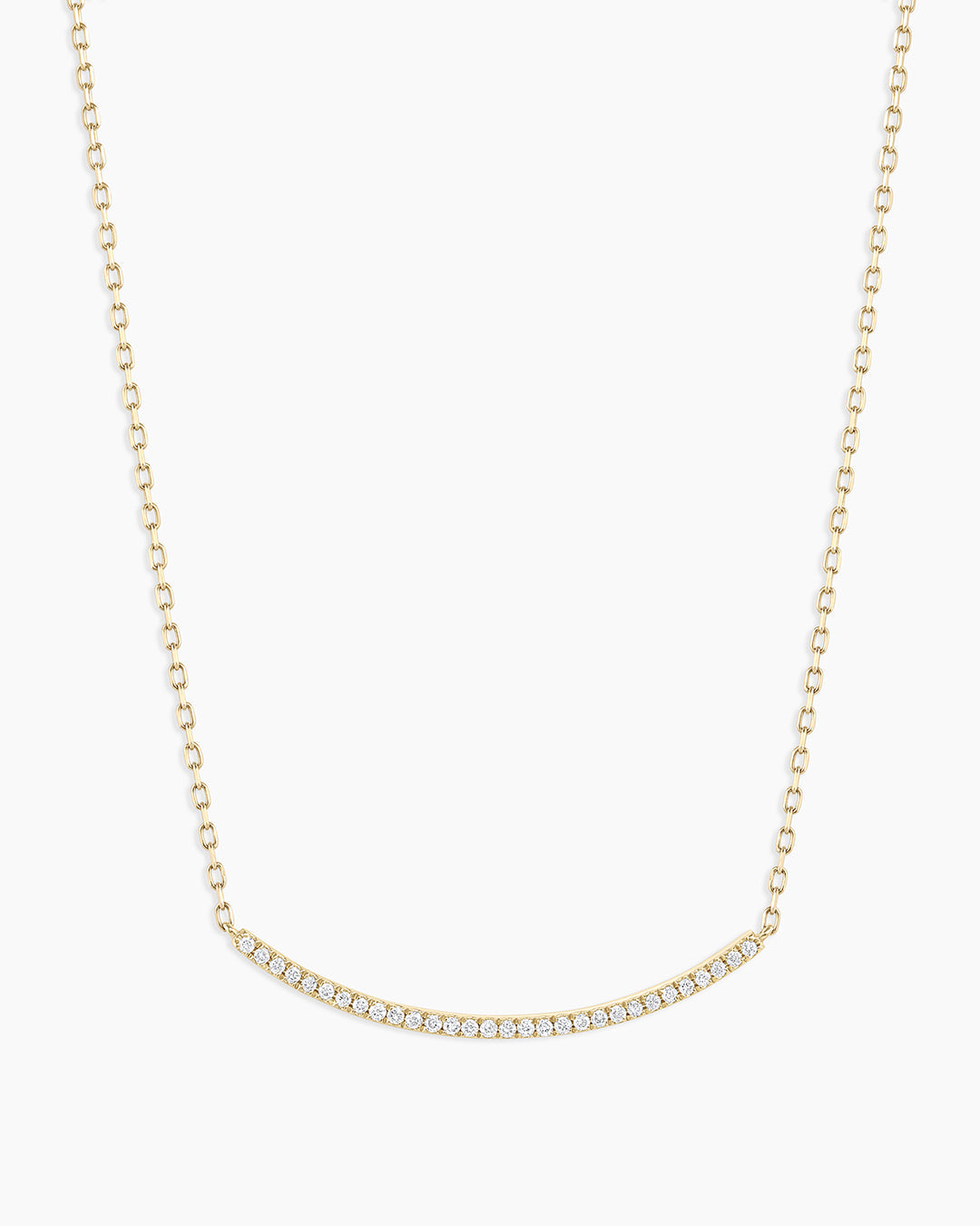14K Diamond Taner Bar Necklace