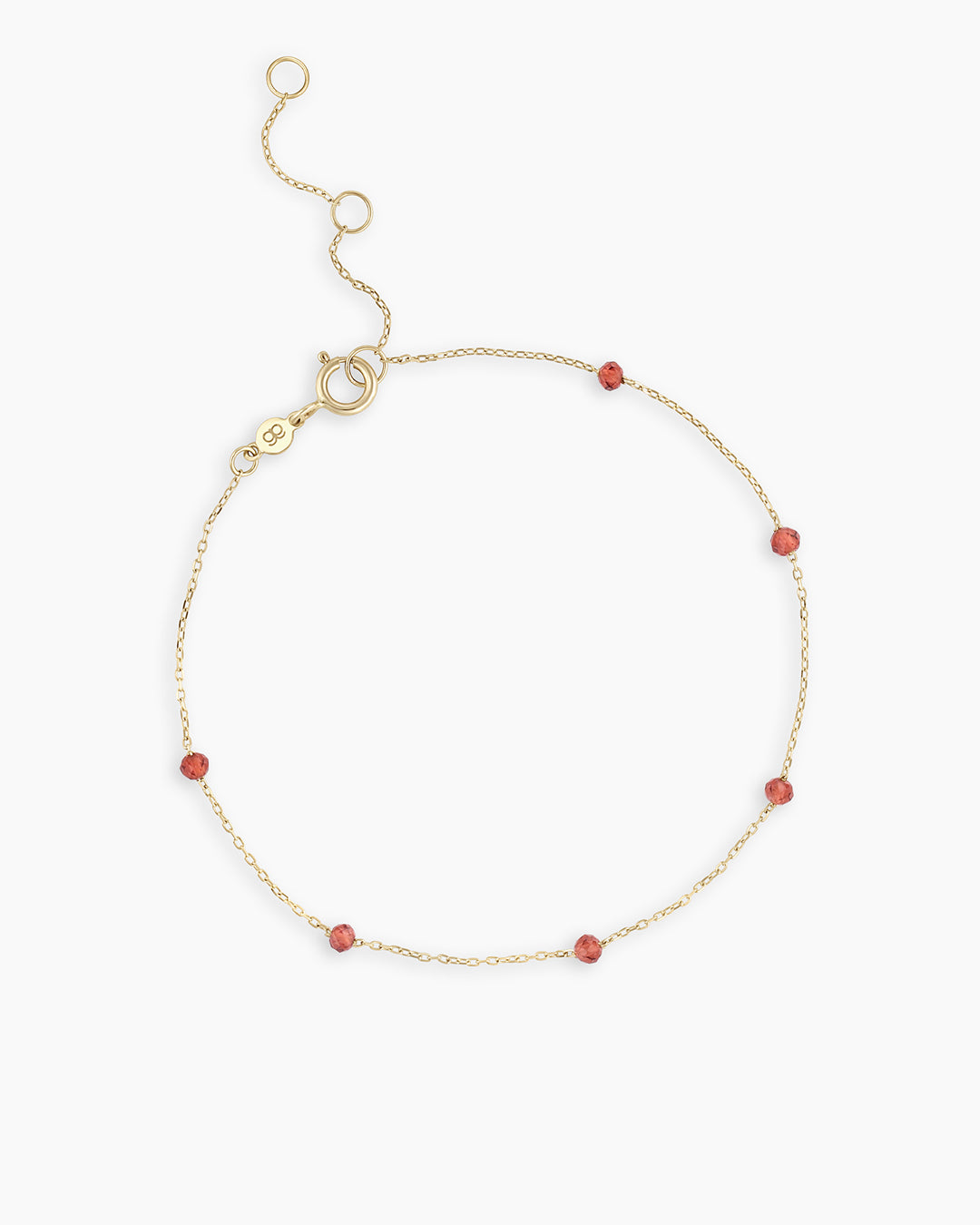 14K Gold Newport Birthstone Bracelet