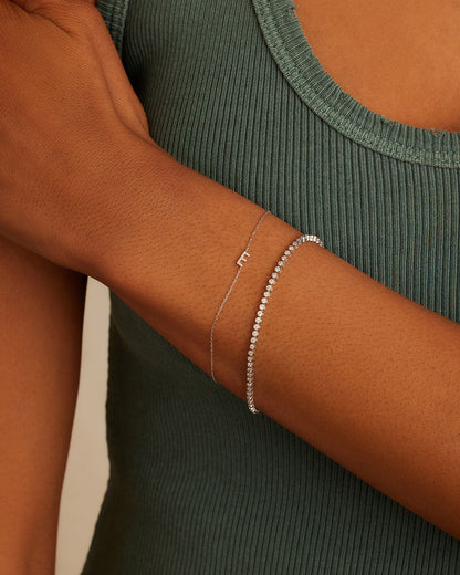 14K Classic Diamond Tennis Bracelet