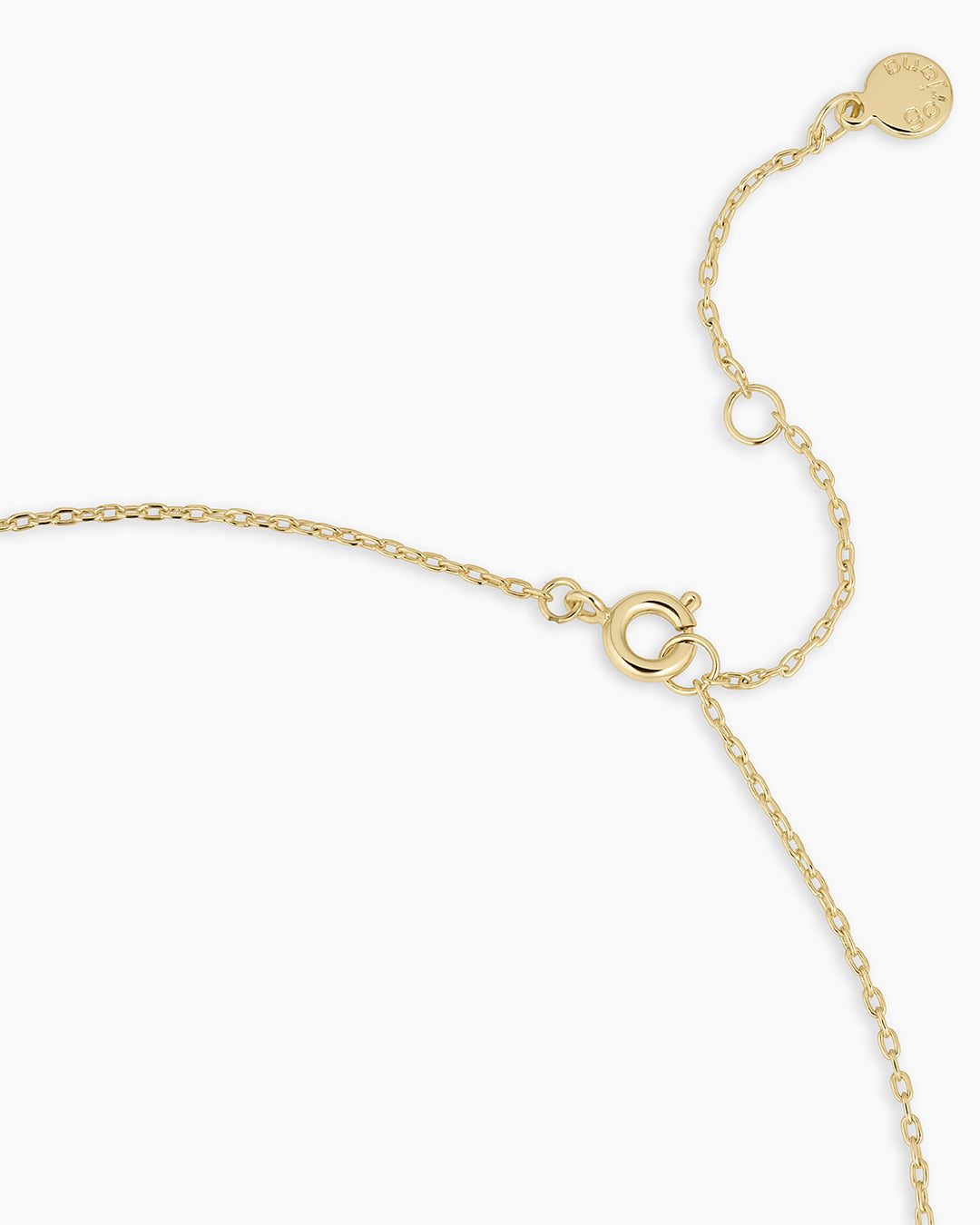 14K Diamond Bond Necklace