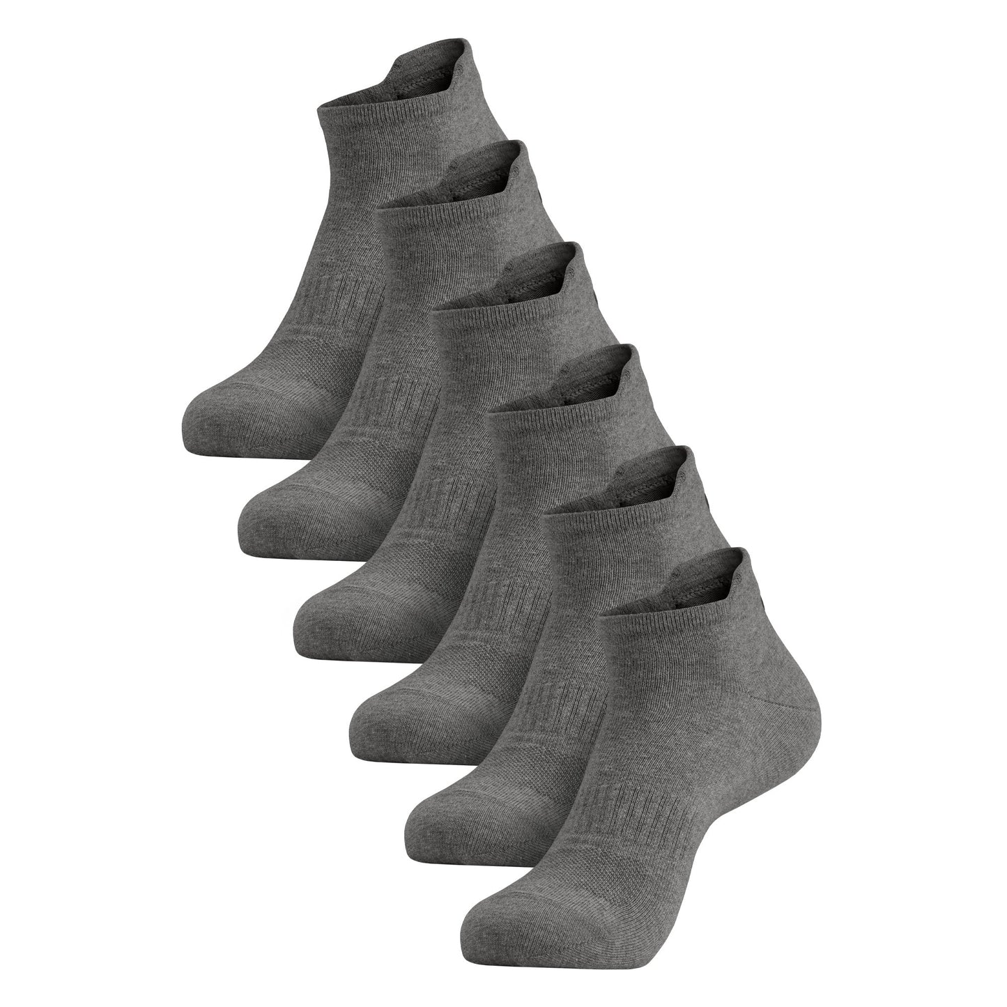 Men’s Cotton Everyday Ankle Socks 6-Pack