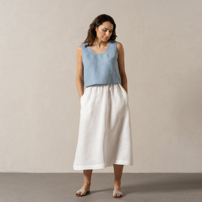 Linen Maxi Skirt Sophia