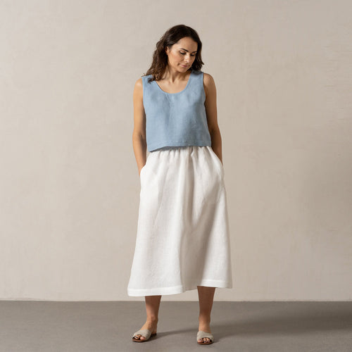Linen Maxi Skirt Sophia