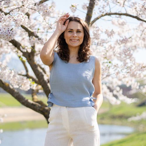 Bow Side Tie Top Audrey