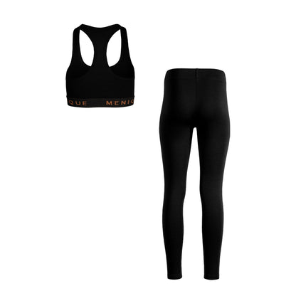 Women's Merino Sport Bra & Leggings Set