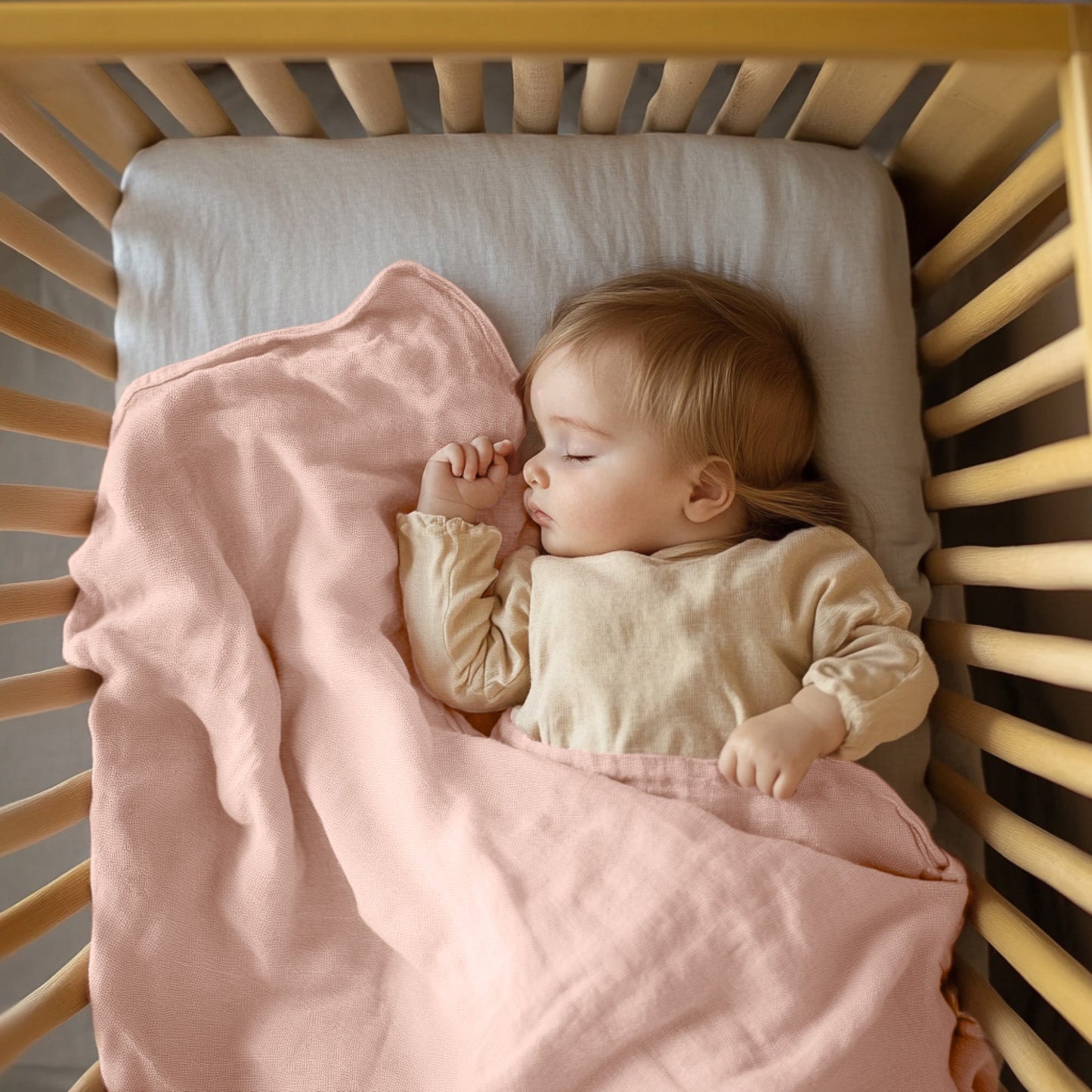 Linen Throw for Baby