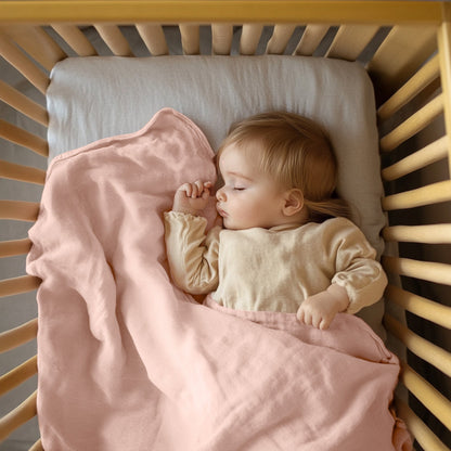 Linen Throw for Baby