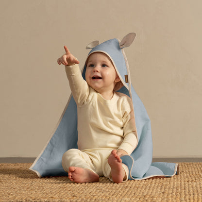 Linen Baby Towel with Ears