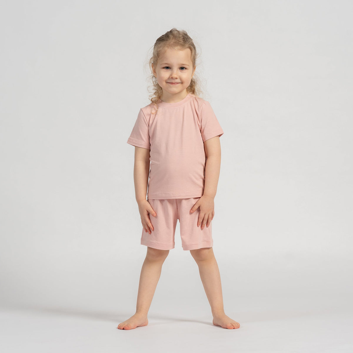 Kids' Bamboo Shorts & Top 2-Piece Set