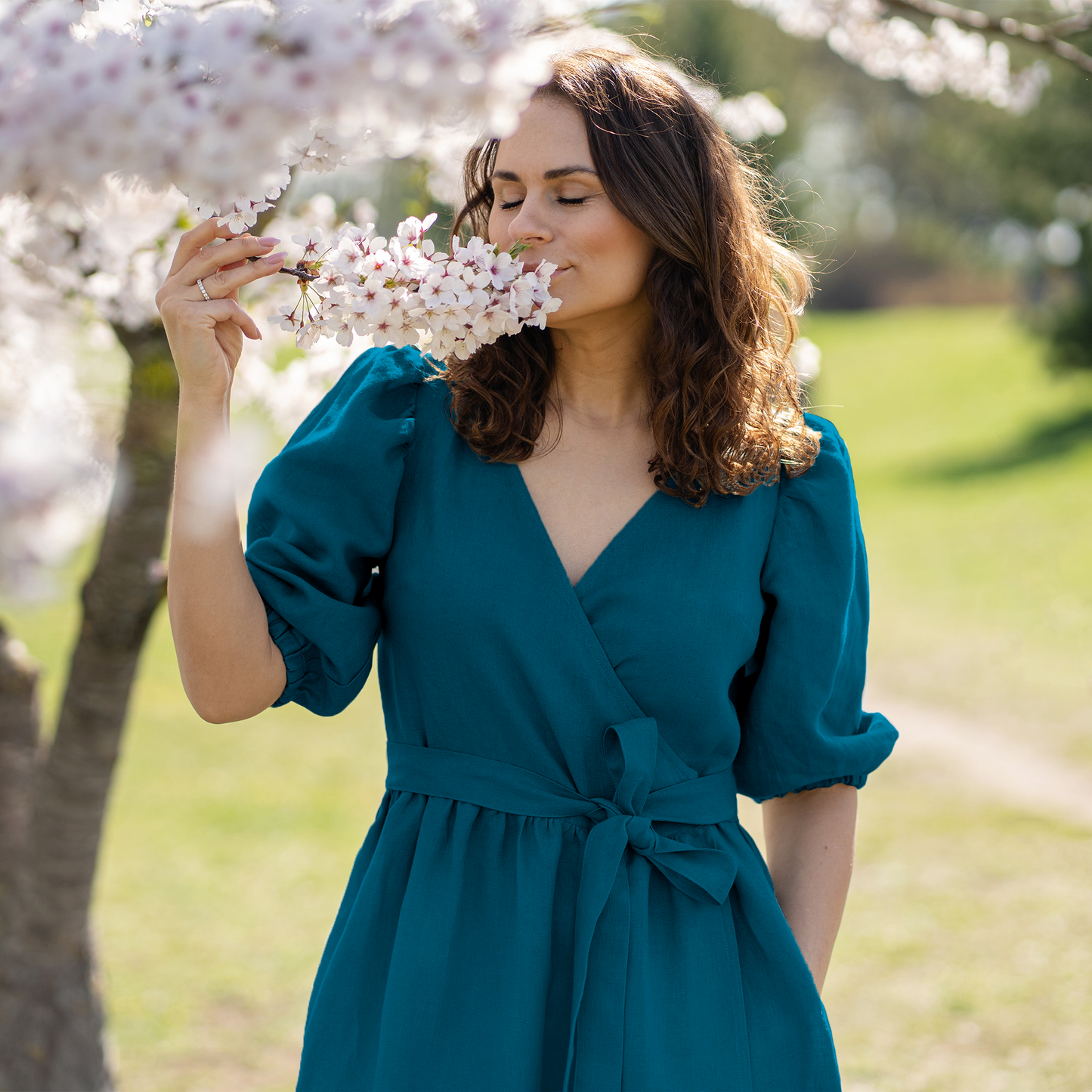 Puff Sleeve Dress Belle