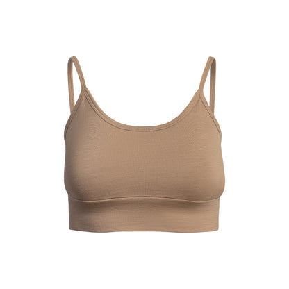 Women's Natural 100% Merino Wool Bralette