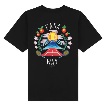 Casa Way Mountain Tee | Black
