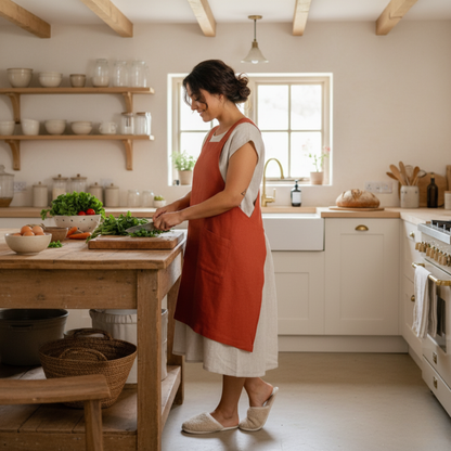 Linen Cooking Apron