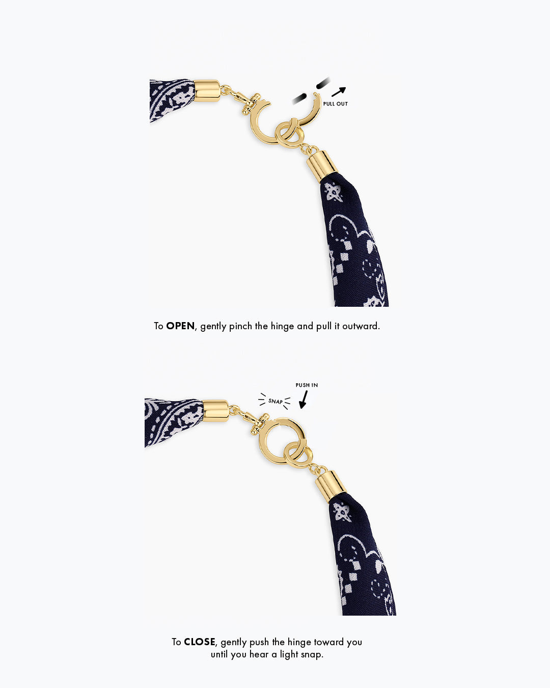 Paisley Bandana Knot Bracelet