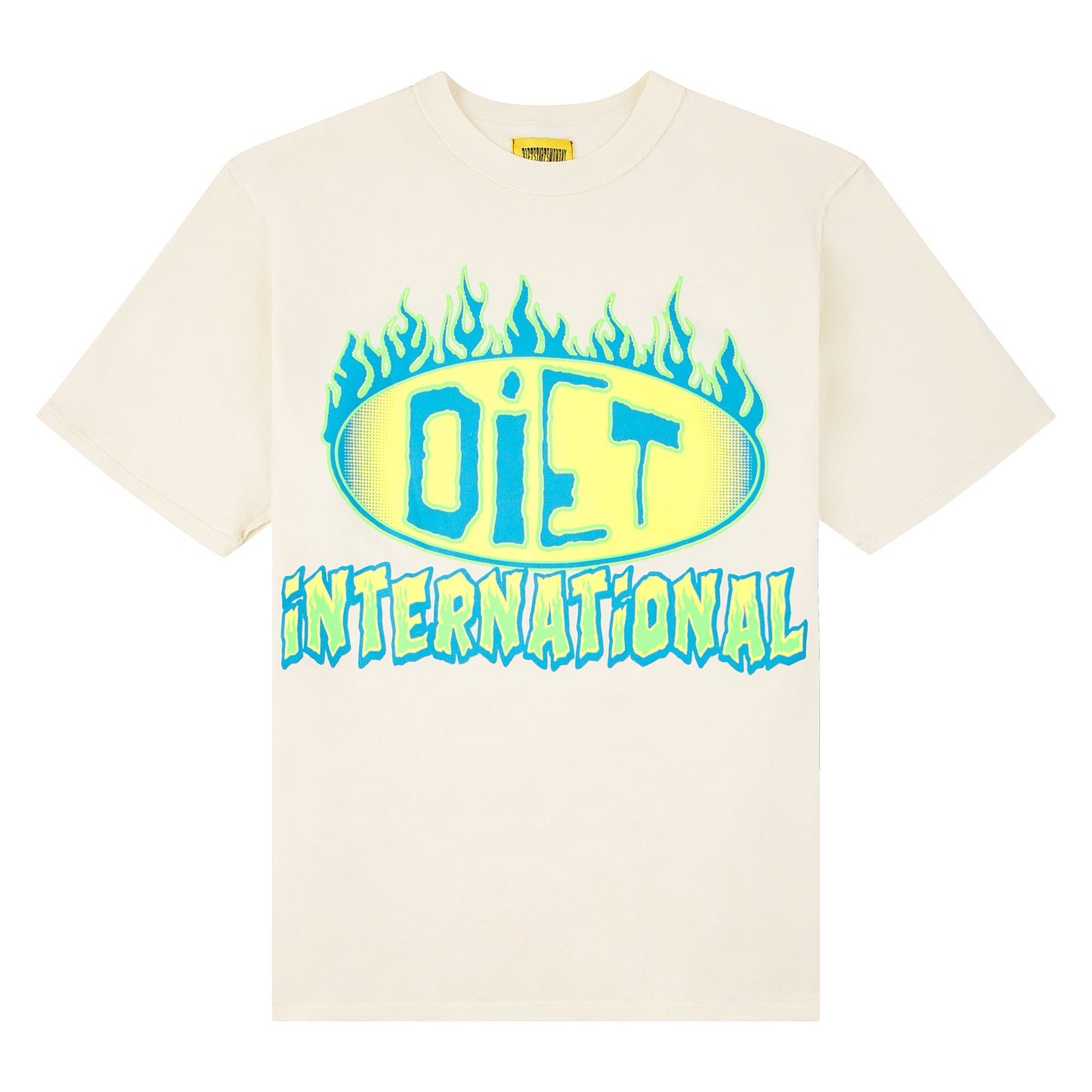 INTL Flame Tee | Antique White