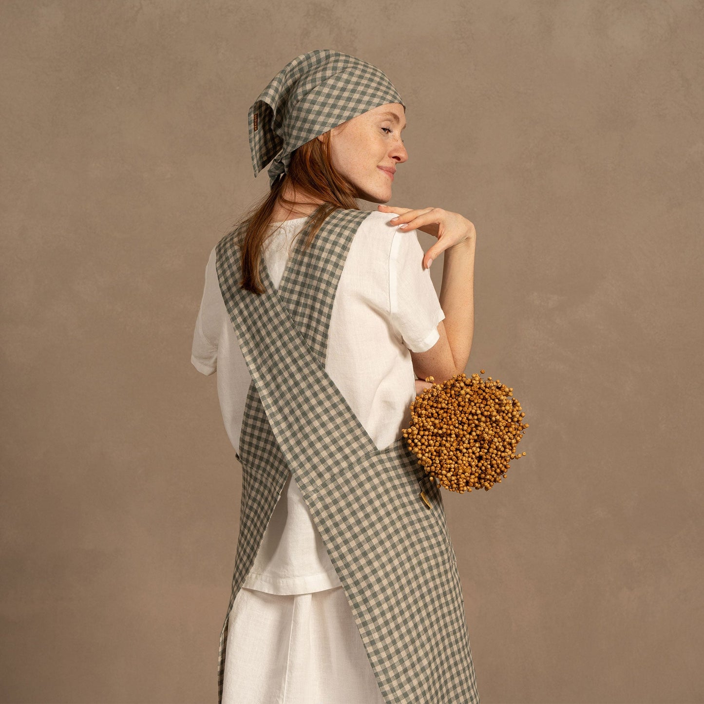 Cross-Back Japanese Apron