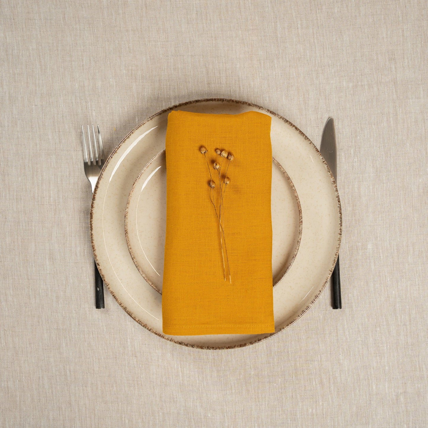 Linen Napkin Pure White
