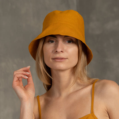 Linen Bucket Hat