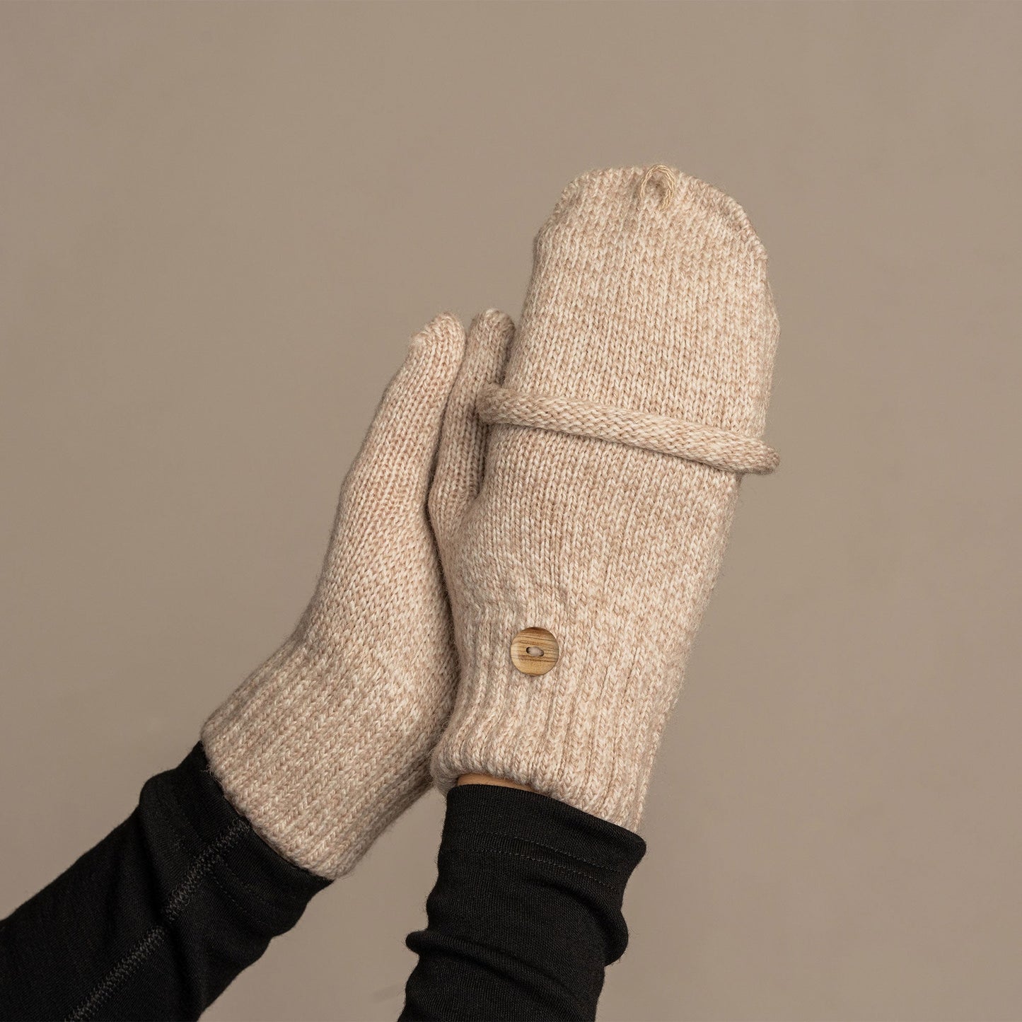 Women's Knit Merino Convertible Mittens