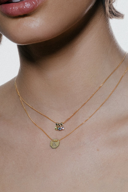 Birthstone Pendant | 9K Rose Gold