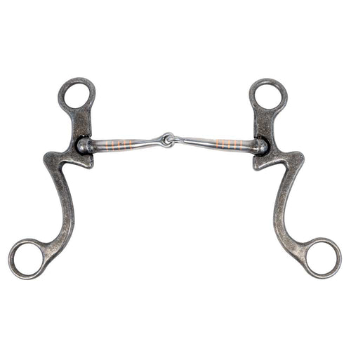 Aged ST Snaffle with Inco Inlay