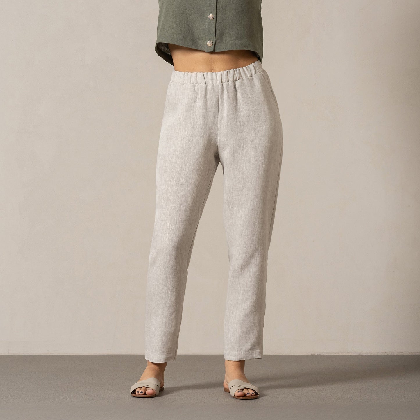 Linen Pants Dakota Natural