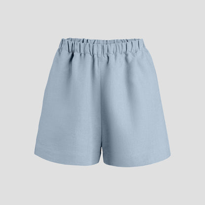 Linen Pull-On Shorts