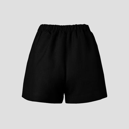 Linen Pull-On Shorts