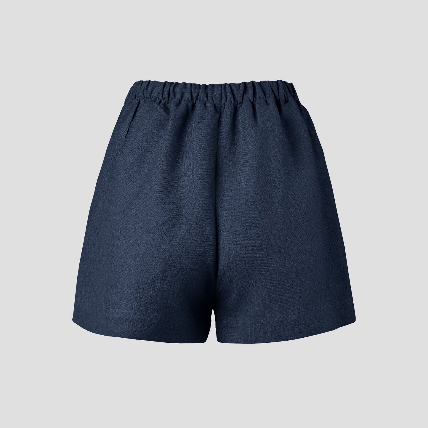 Linen Pull-On Shorts