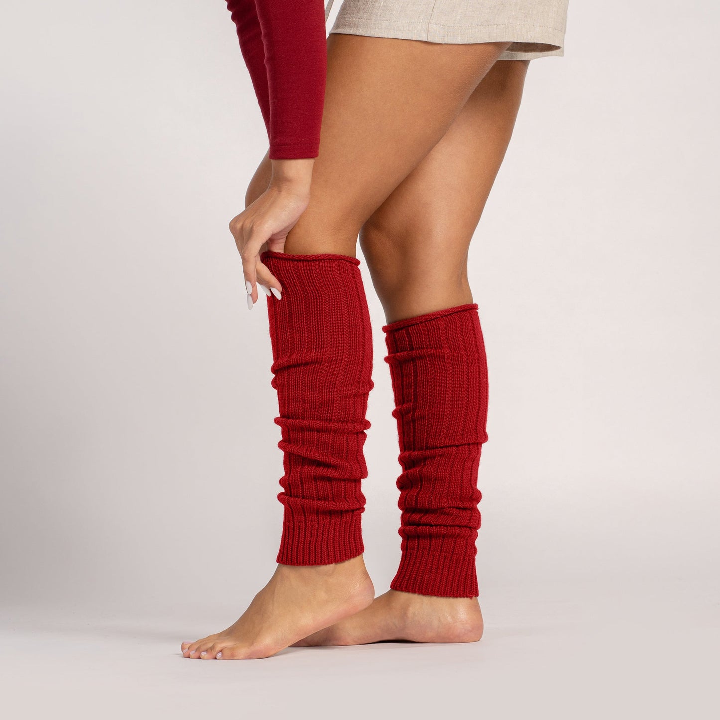 Women's Ribbed Knit Leg Warmers