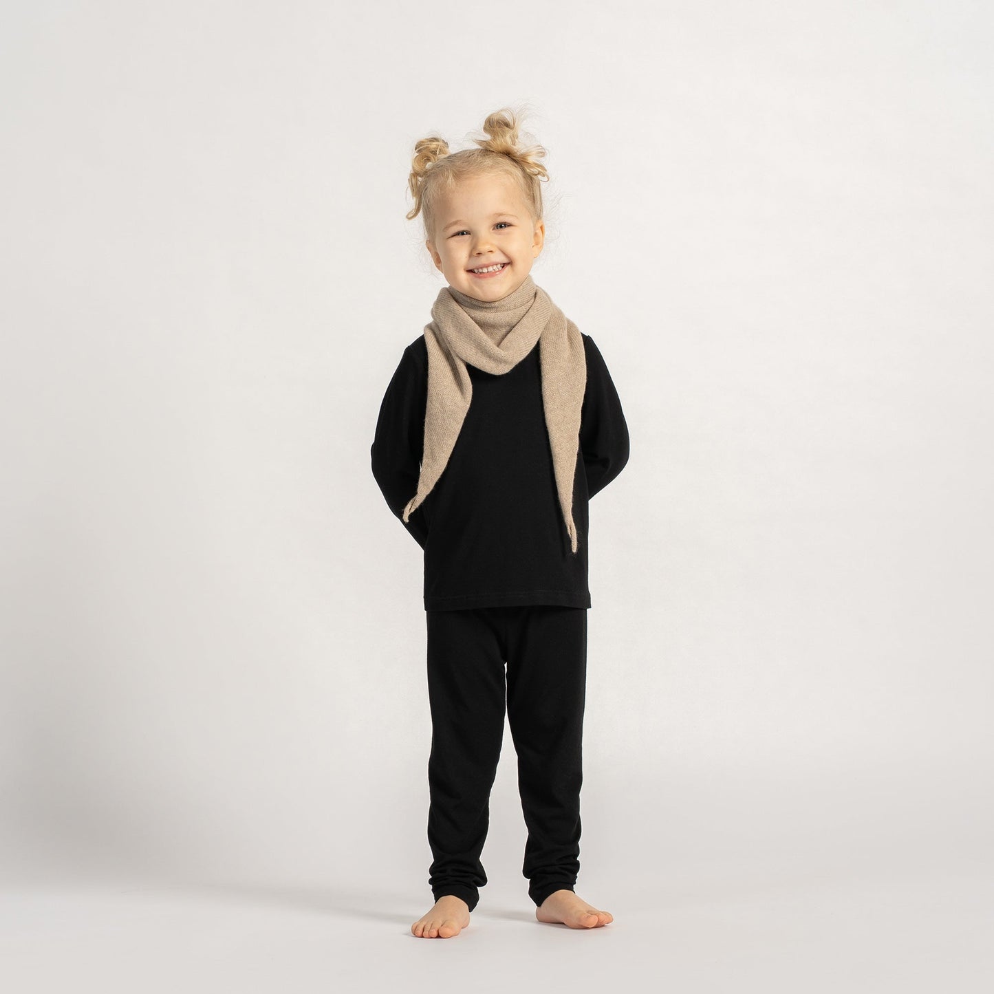 Kids' Cashmere Knit Bandana