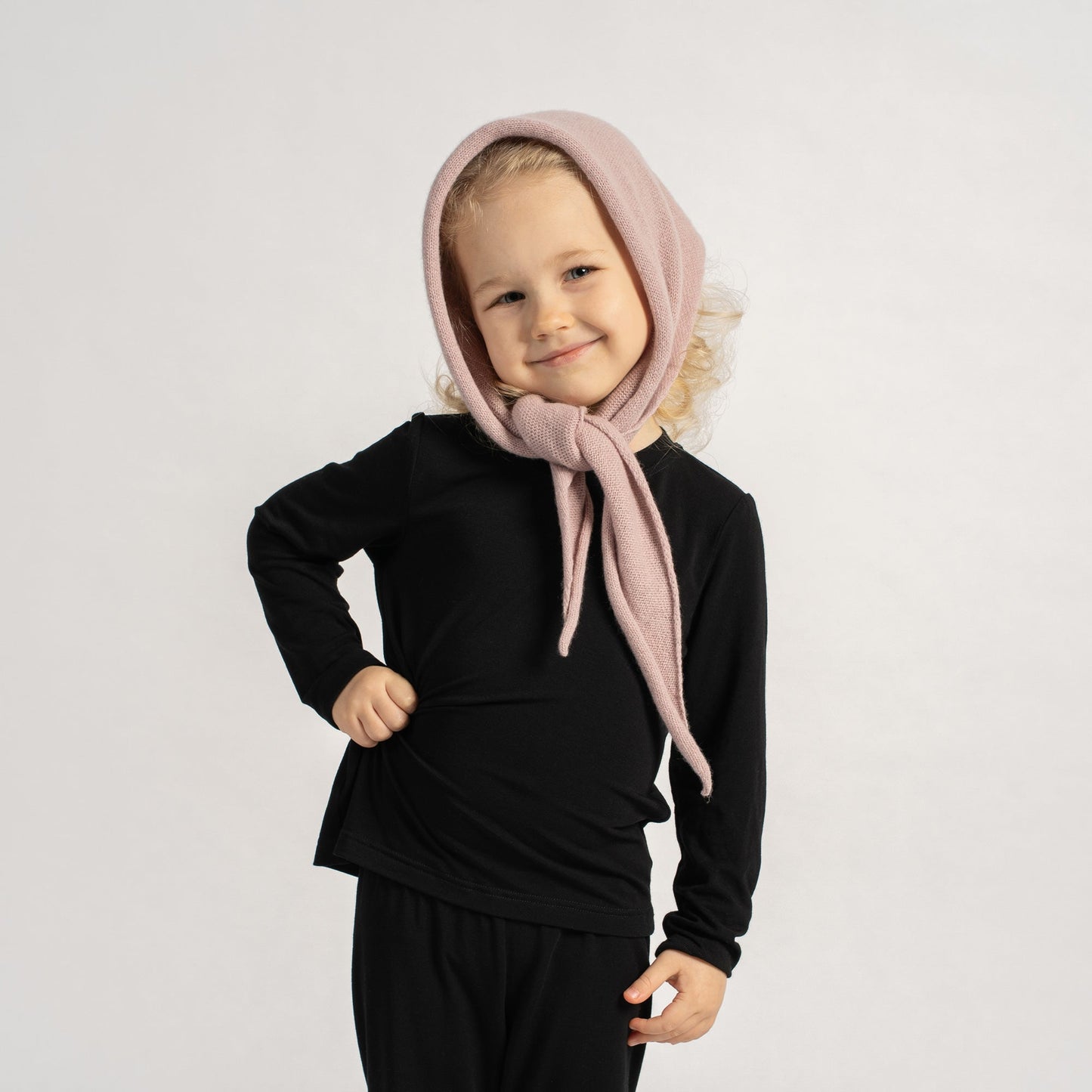 Kids' Cashmere Knit Bandana