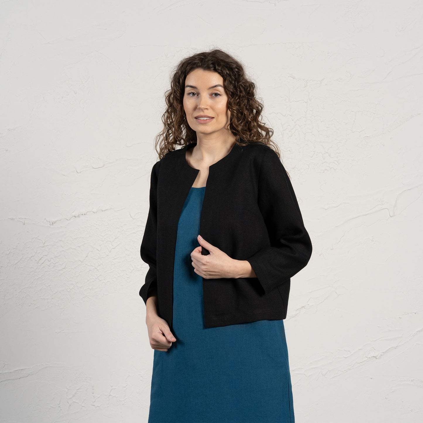 Light Linen Relaxed Jacket Eden