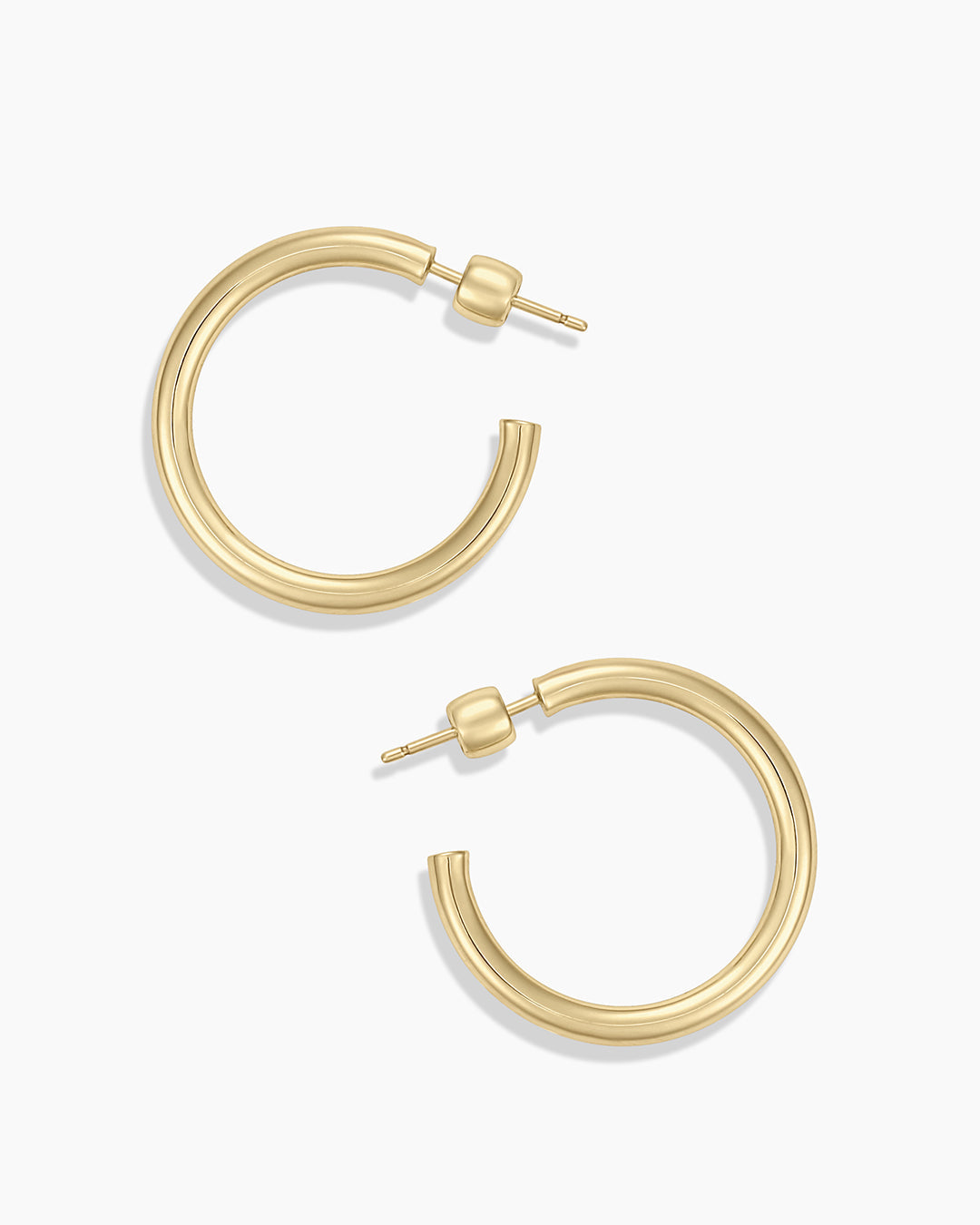 14K Gold Carter Hoops