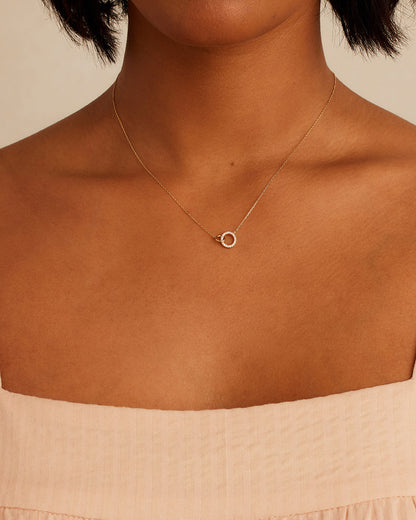 14K Diamond Wilshire Necklace