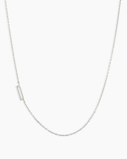 14K Gold Alphabet Necklace