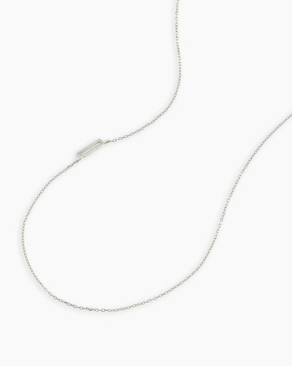 14K Gold Alphabet Necklace