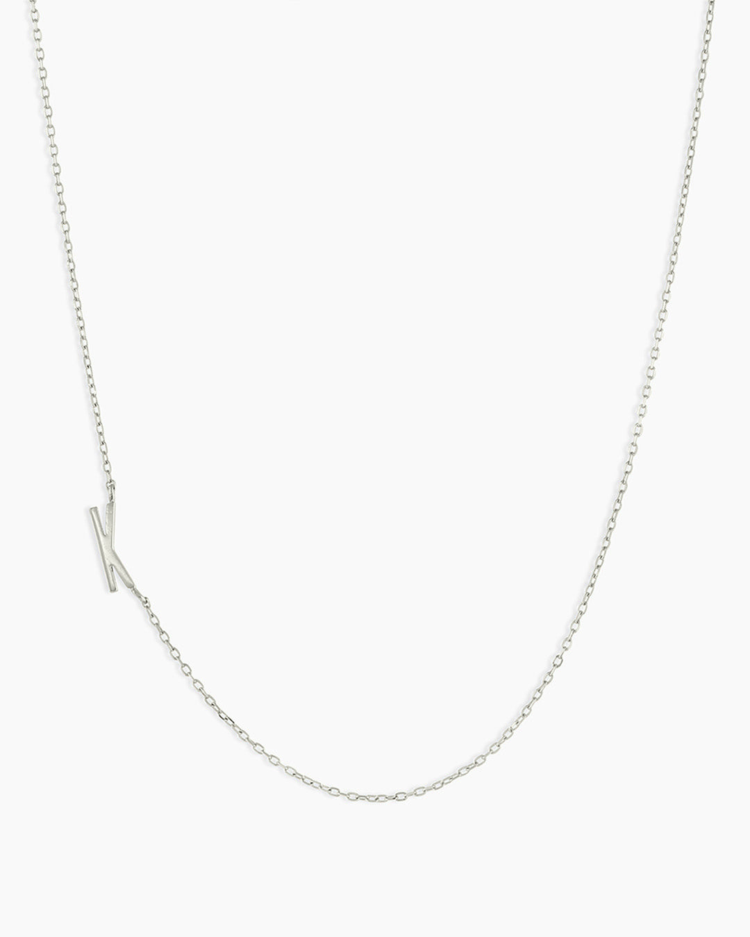 14K Gold Alphabet Necklace