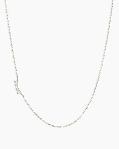 14K Gold Alphabet Necklace