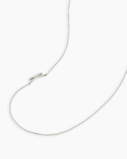14K Gold Alphabet Necklace