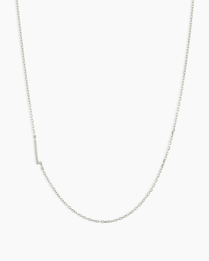 14K Gold Alphabet Necklace