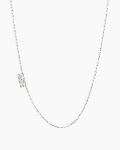 14K Gold Alphabet Necklace