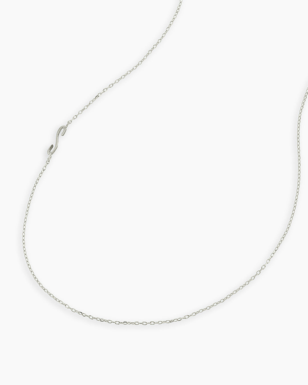 14K Gold Alphabet Necklace