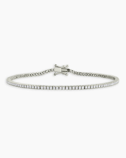 14K Melbourne Diamond Tennis Bracelet
