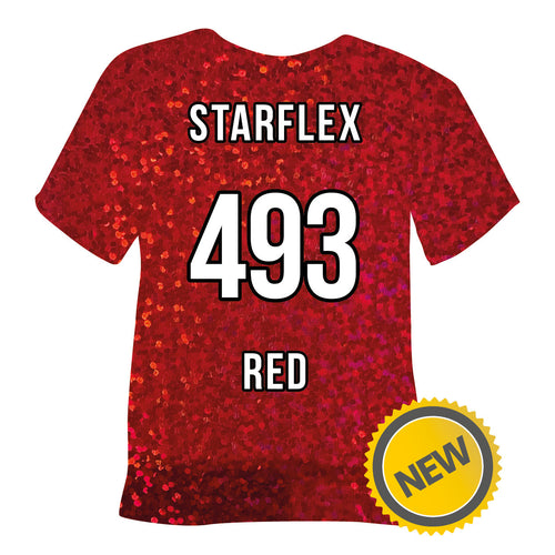 493 Red POLI-FLEX® IMAGE STARFLEX HTV