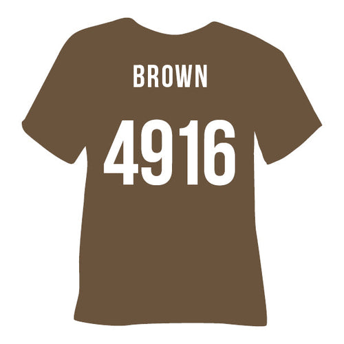 4916 Brown ThermoFlex Plus HTV (Poli-Flex Turbo)