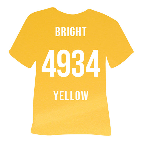 4934 Bright Yellow ThermoFlex Plus HTV (Poli-Flex Turbo)