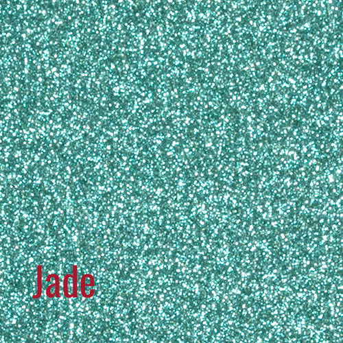 12" Jade - Siser Glitter Heat Transfer Vinyl (HTV)